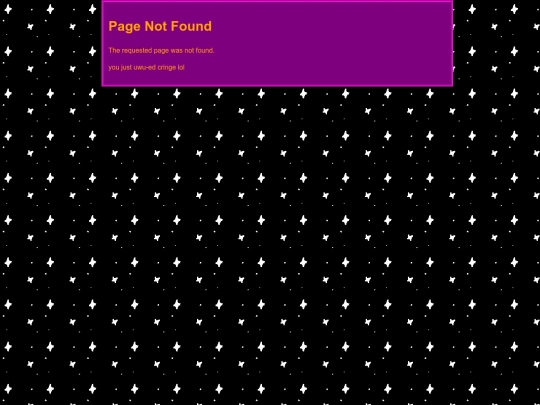 not_found screenshot