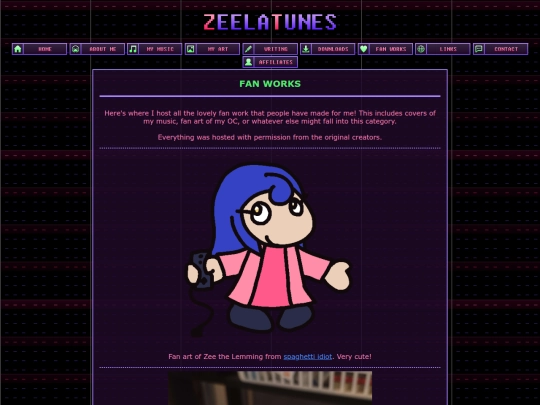 fanworks screenshot
