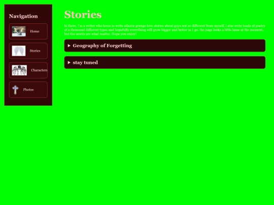 stories screenshot
