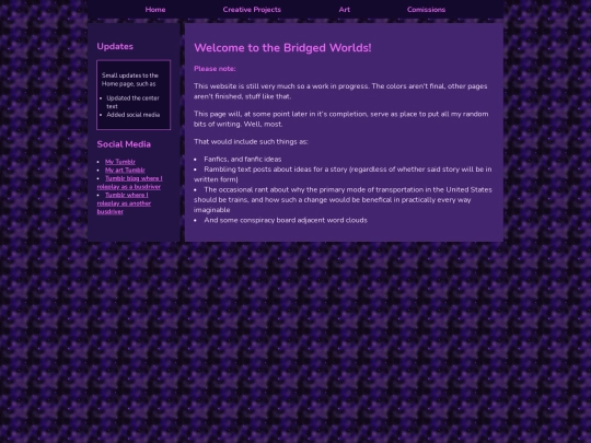 Writing screenshot