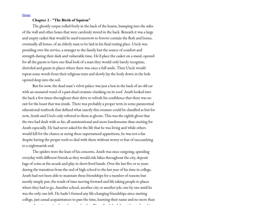 Entries/02thebirthofsquirm screenshot
