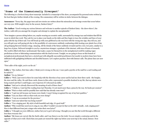 Entries/scamsofthedimensionallydivergent screenshot