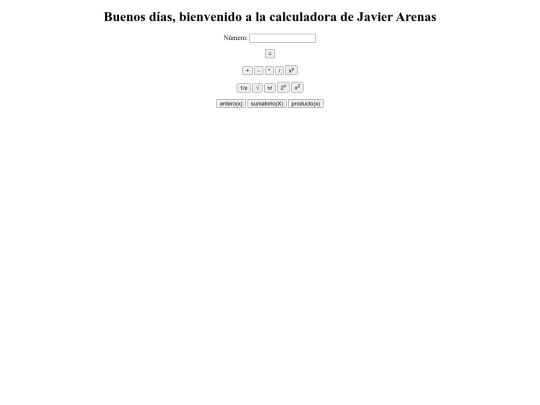 EjcalculadoraJQuery screenshot