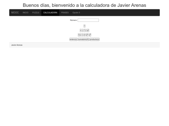 ejcalculadoraBootstrap screenshot