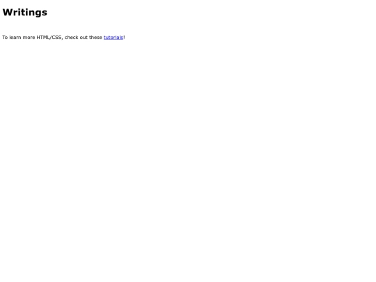 writing screenshot