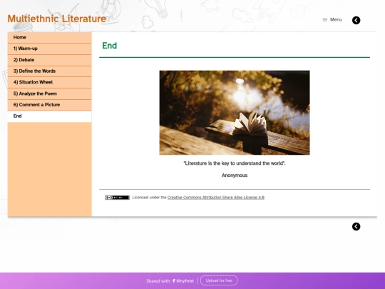 end screenshot