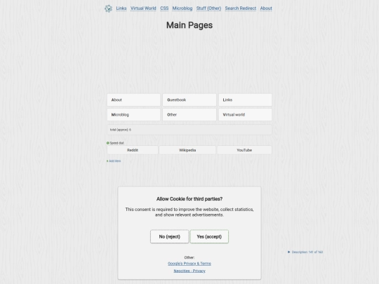 pages screenshot