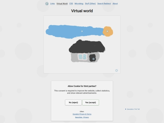 pages/virtual-world screenshot
