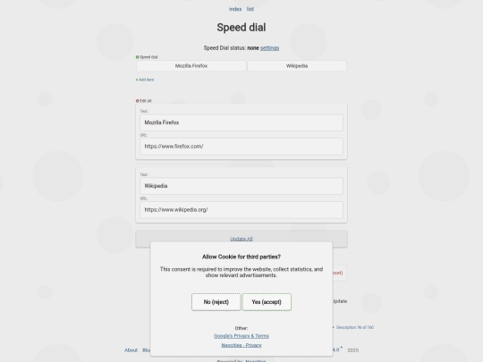 projects/speed-dial-58 screenshot