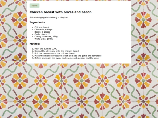recipes/chickenbreast screenshot