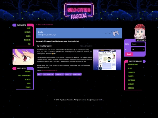 districts/arcadia screenshot