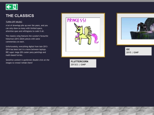 museum/classics screenshot