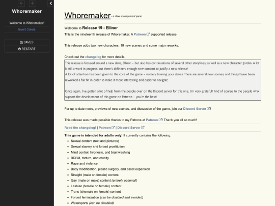 Whoremaker screenshot