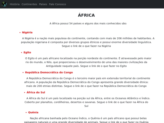 turismo/Africa screenshot