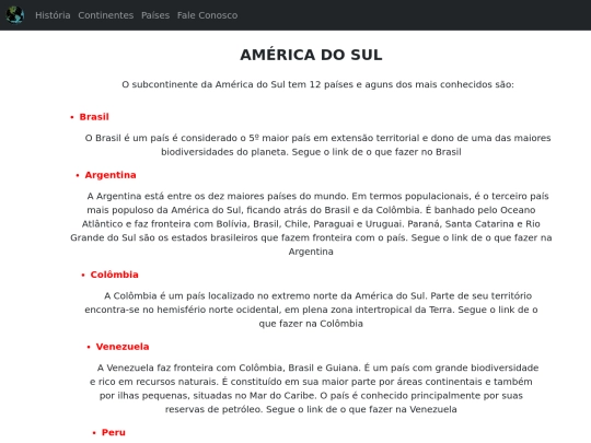 turismo/AmericaSul screenshot