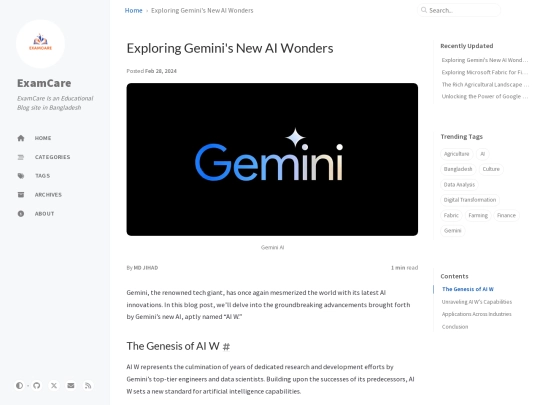 exploring-gemini-new-ai-wonders screenshot