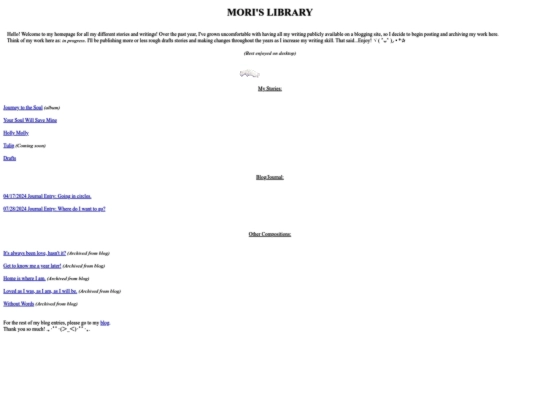 story screenshot