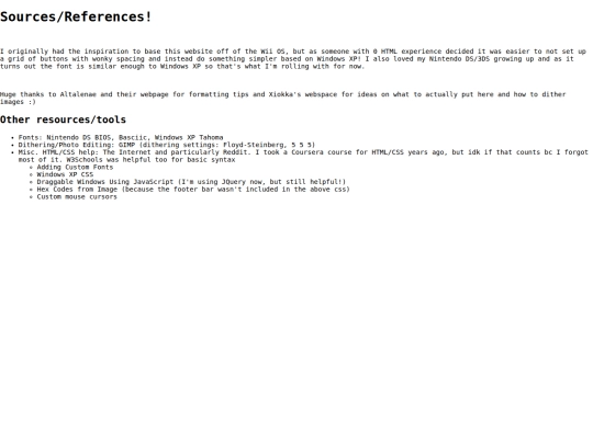 sources screenshot