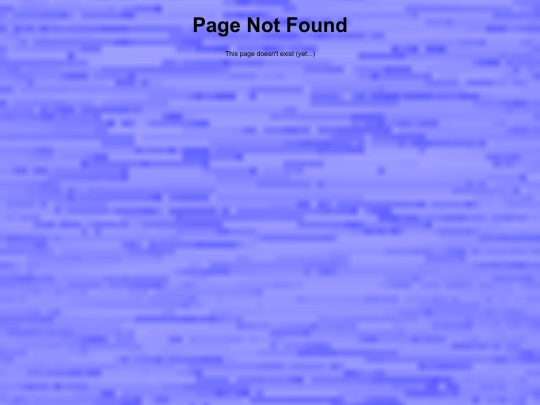 not_found screenshot