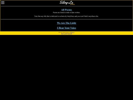 poems screenshot