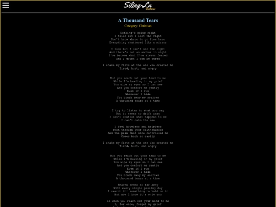 songs/christian/a-thousand-tears screenshot