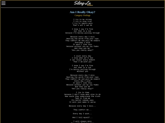 songs/feelings/am-i-really-okay screenshot