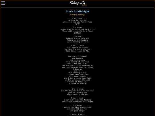 songs/feelings/stuck-at-midnight screenshot