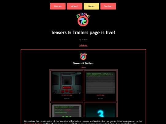news/site-updates/teasers screenshot