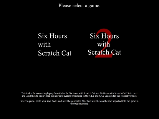 sixhours/saveconvert screenshot