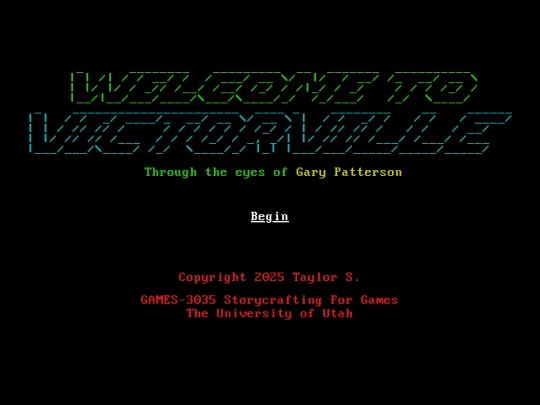 victorville/twine screenshot