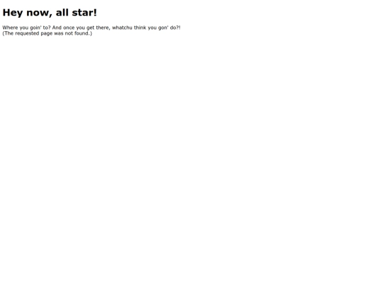 not_found screenshot