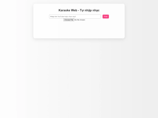 ntkht/karaoke_ai_full screenshot