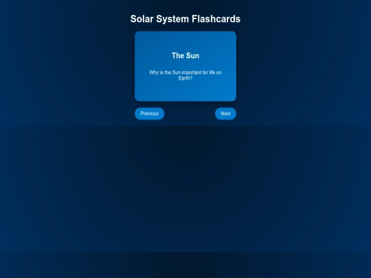 Digital Resources with HTML/solarsystem-notts screenshot