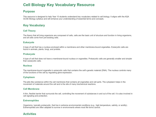 GCSEbiolesson1 screenshot
