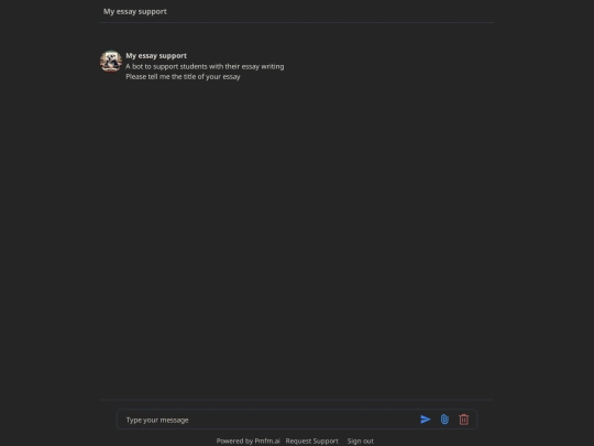 essaywriterbot screenshot