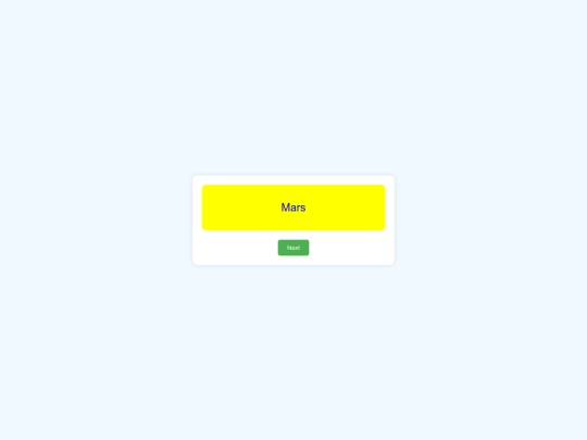 marsflipcards screenshot