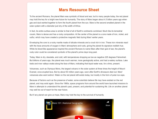 marstranscriptvideo screenshot