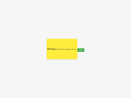 monkeyflashcards screenshot