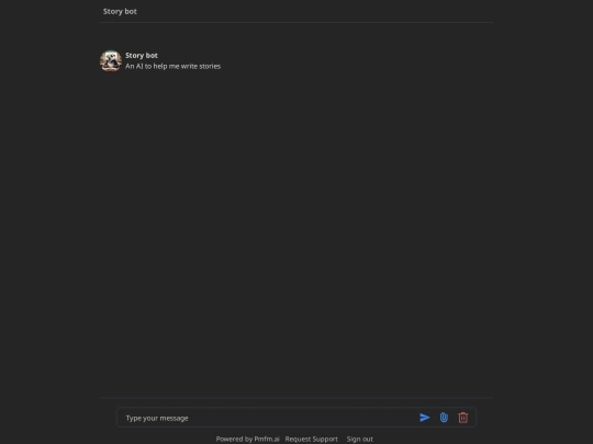 storywriterbot screenshot
