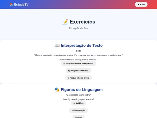 exercicios-portugues9 screenshot