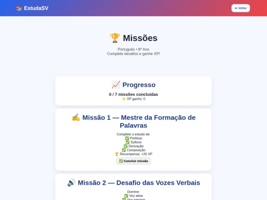 missoes-portugues8 screenshot