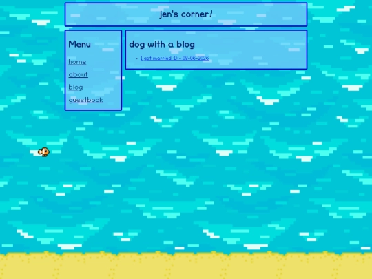 blog screenshot