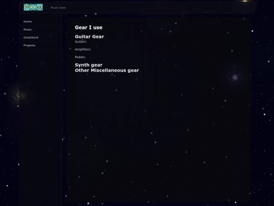 music/music gear screenshot
