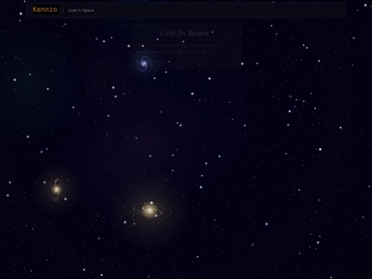 projects/lostinspace screenshot