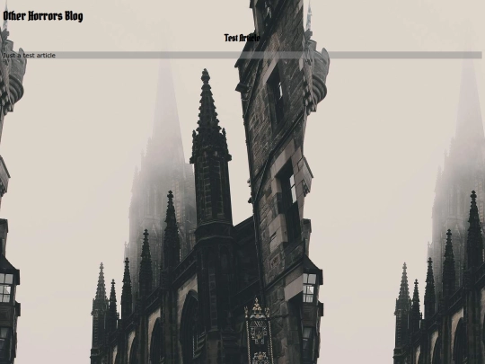 Articles/Test screenshot