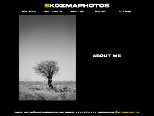 about-me screenshot