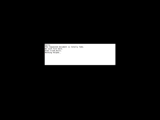 not_found screenshot
