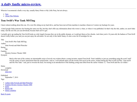 posts/Tom Swifts War Tank MSTing screenshot
