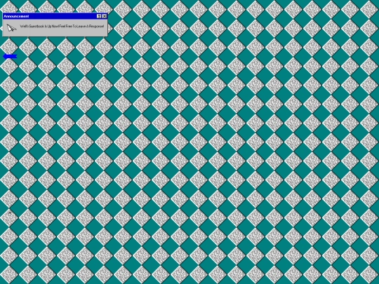 Announcements screenshot