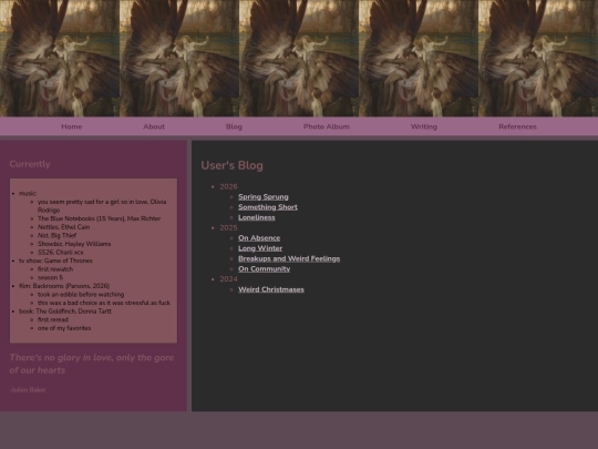 blog screenshot
